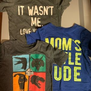 Three t-shirts size 3T